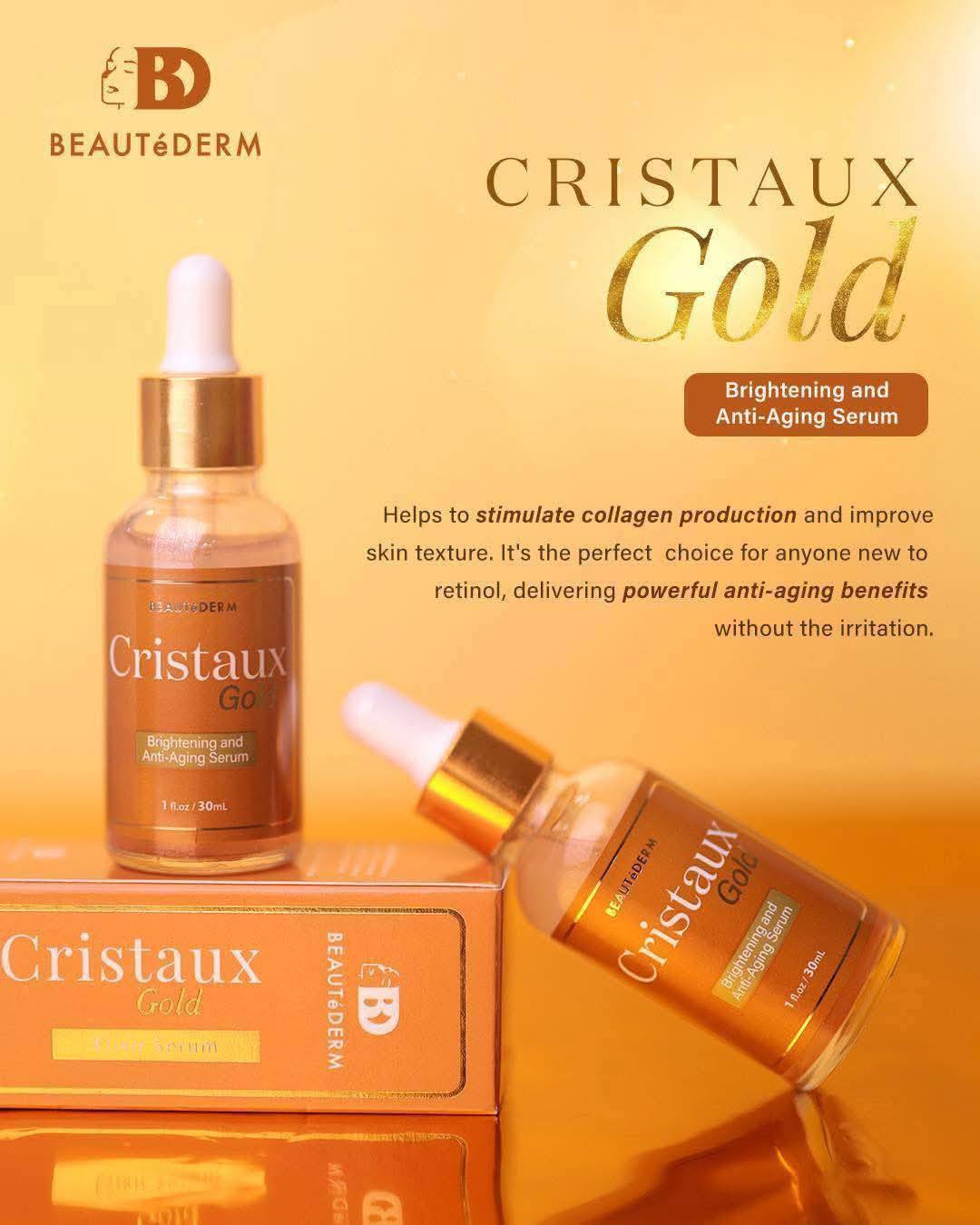 Beautederm Cristaux Gold Serum