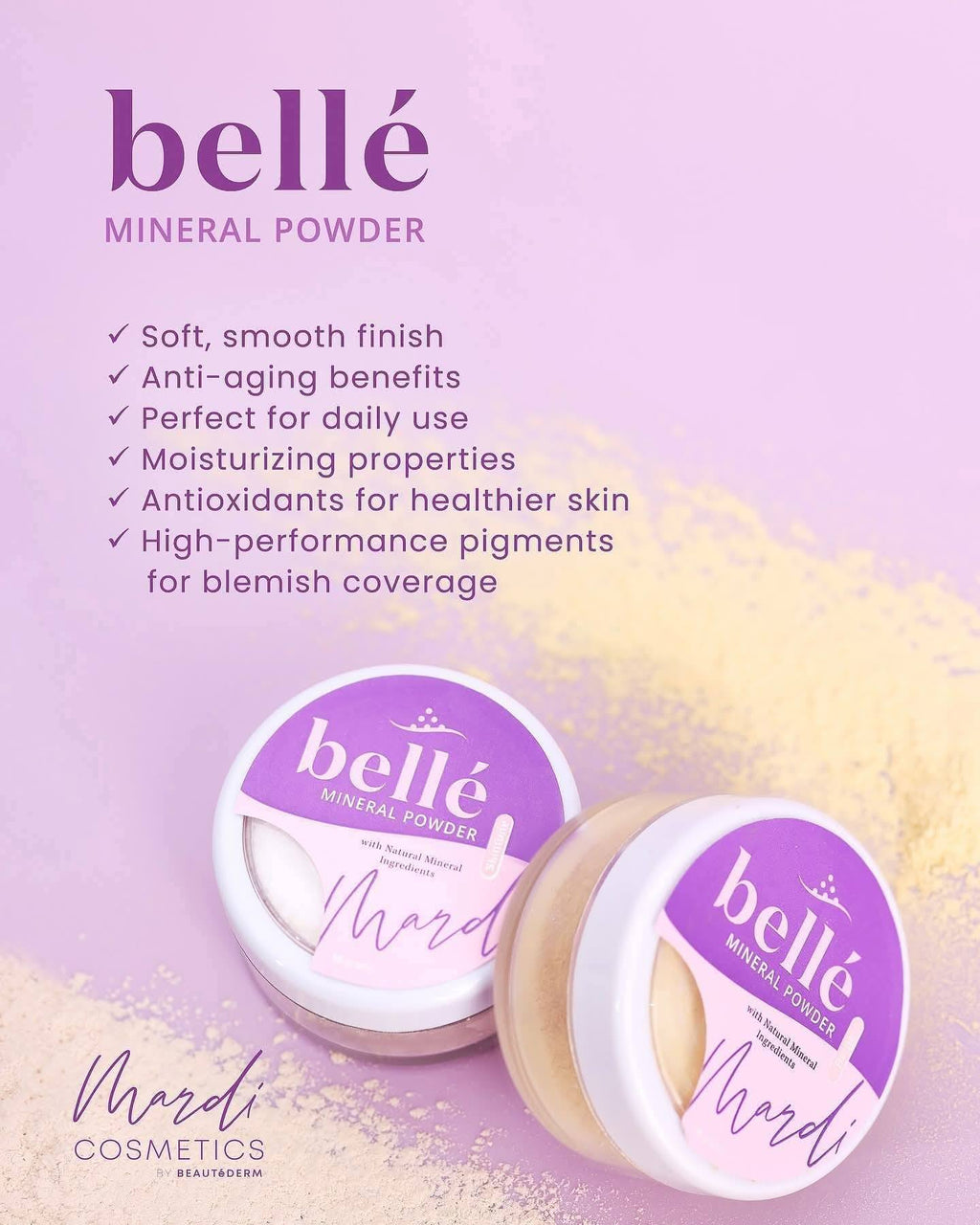 Mardi Belle Mineral Powder with SPF 30