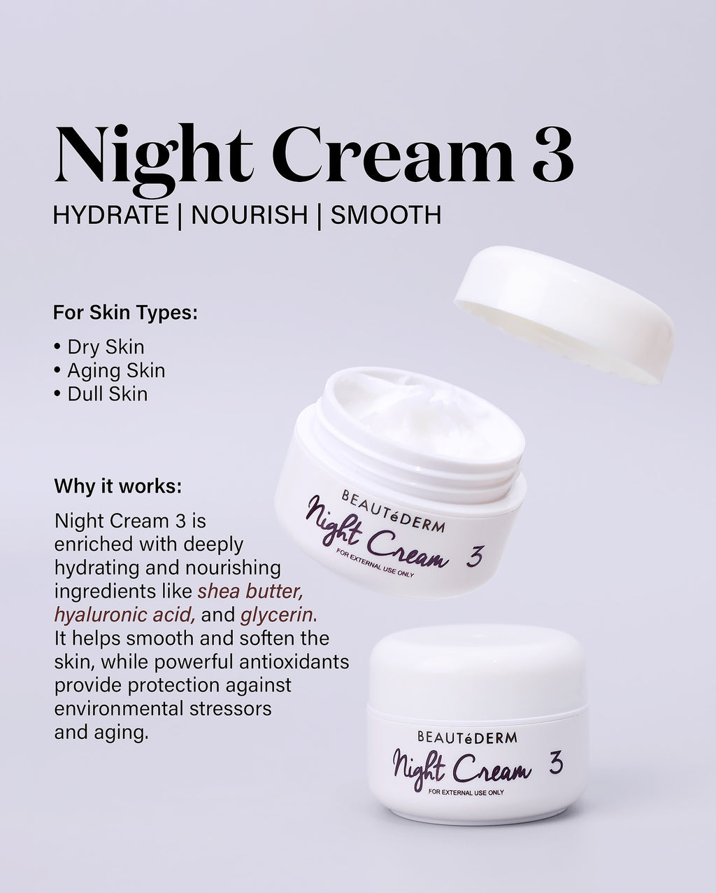 Night Cream 3 - Anti-aging