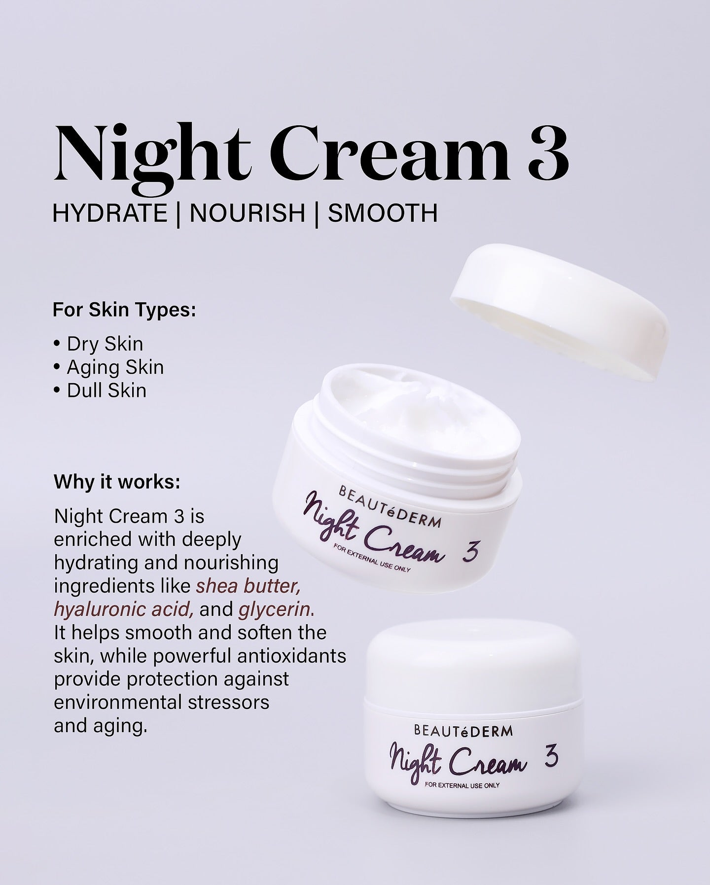 Night Cream 3 - Anti-aging