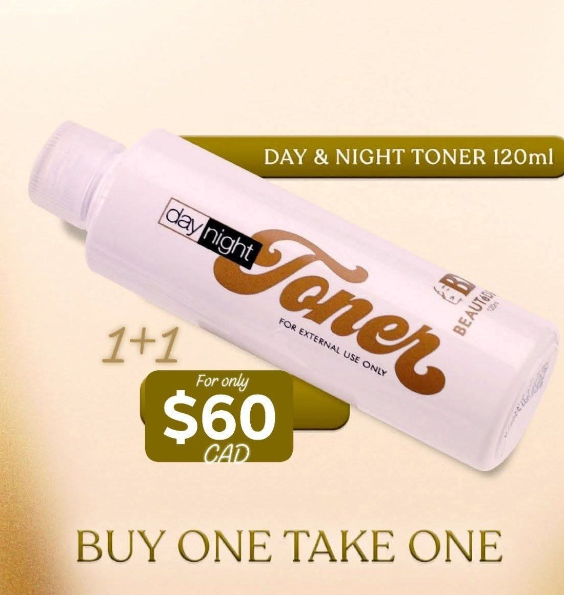 Buy1Take1 Day & Night 120ml Toner